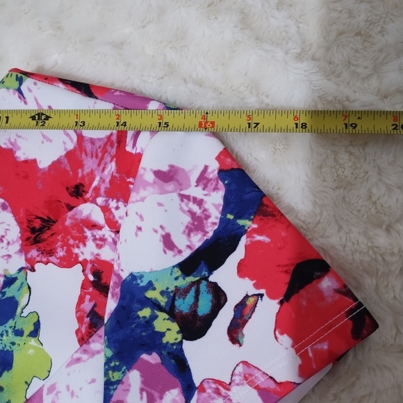 Milly For Design Nation Fit and Flare Scuba Dress Size 10 - Picture 6 of 9